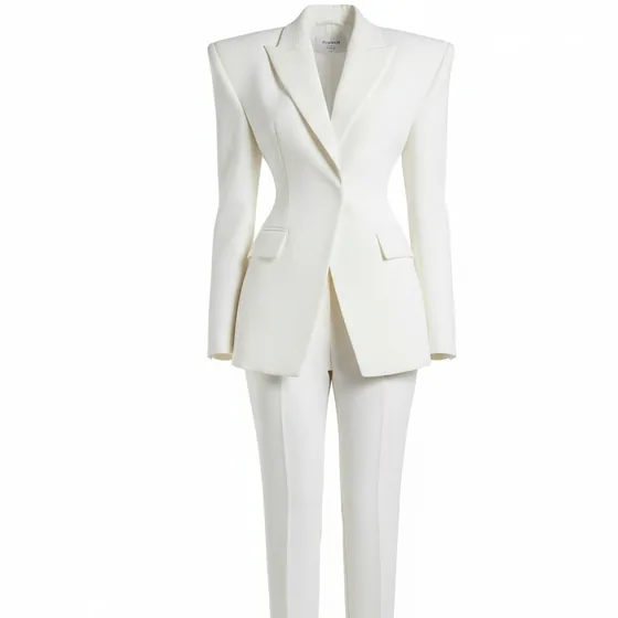 Women's suit — AI-generated outfit portrait example 1