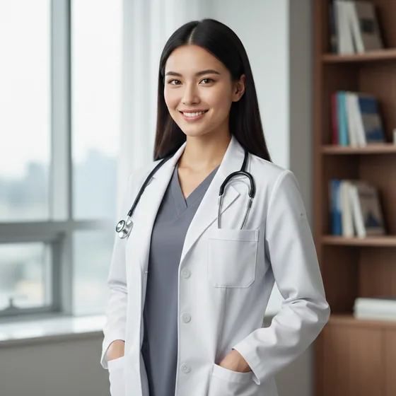 Doctor — AI-generated portrait example 2