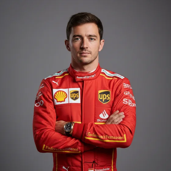 Racing driver — AI-generated portrait example 2
