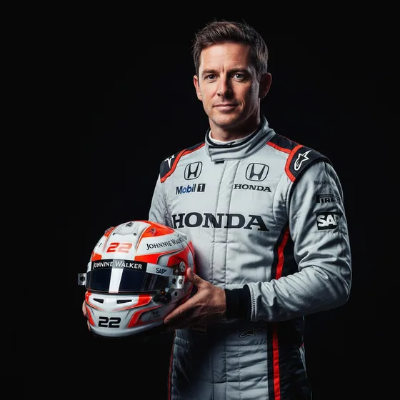 Racing driver — AI-generated portrait example 3