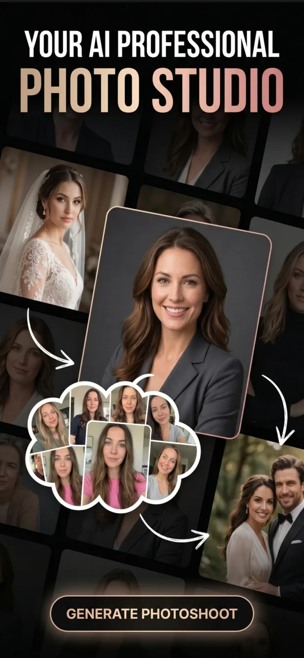 AI Headshot Pro — your AI professional photo studio