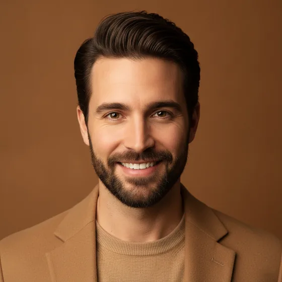 Business expert — AI-generated headshot example 3