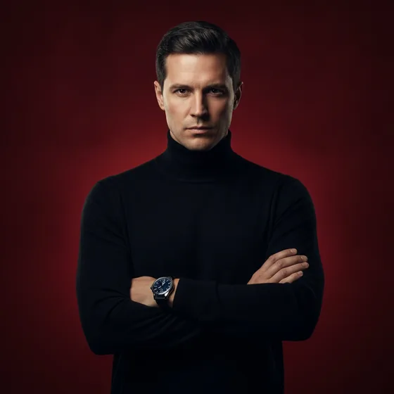 Luxurious — AI-generated headshot example 1