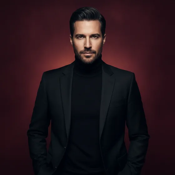Luxurious — AI-generated headshot example 3
