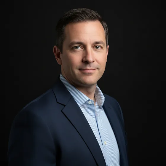 Professional — AI-generated headshot example 2